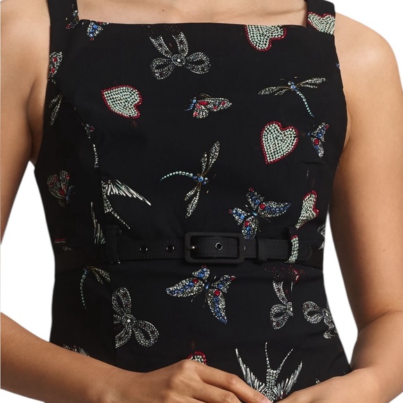 Maeve by Anthropolgie Sleeveless Boatneck Mini Dress size 12 NWT - Picture 2 of 8